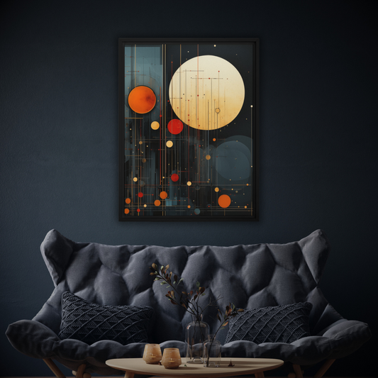 Abstract Art Framed canvas