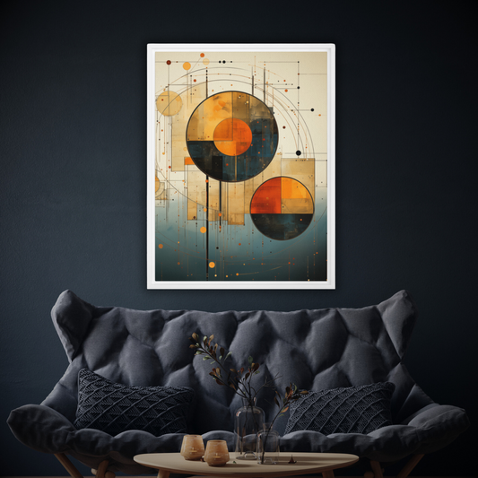 Abstract Art Framed canvas