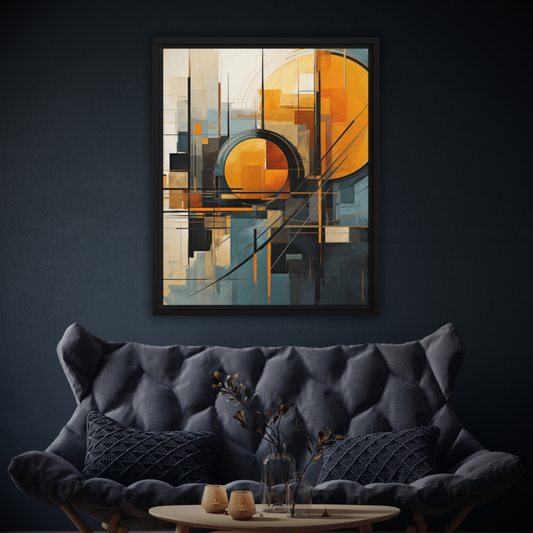 Abstract Art Framed canvas