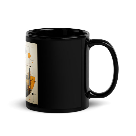 Black Glossy Mug