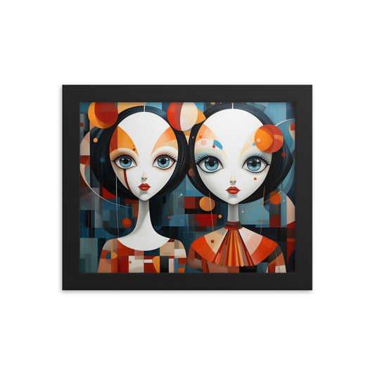 Twin Grace — Framed Poster