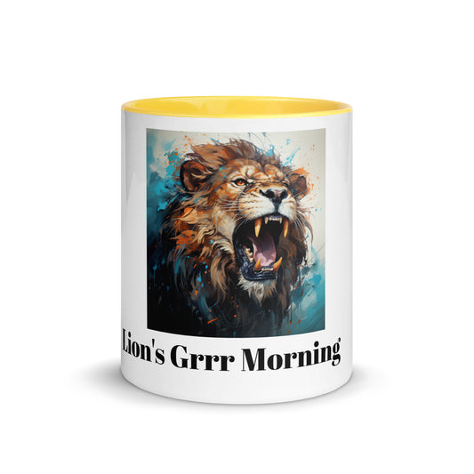 Lion's Grrr Morning