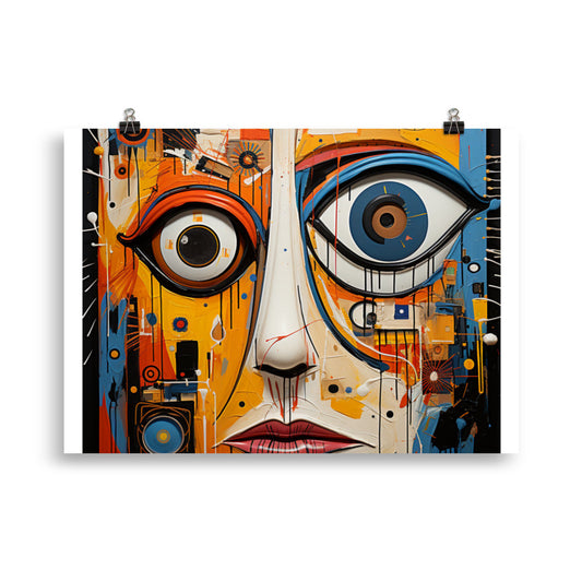 Electric Gaze Poster